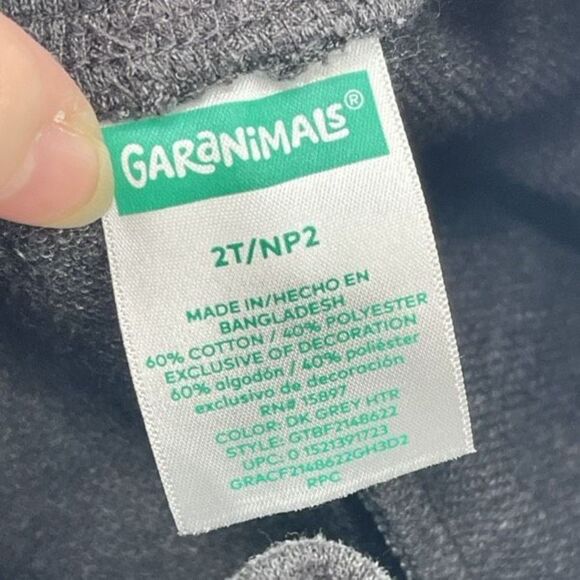 Garanimals Baby Jogger Pants Kids 2 Piece Camouflage Green Gray Size 2T - Picture 4 of 8